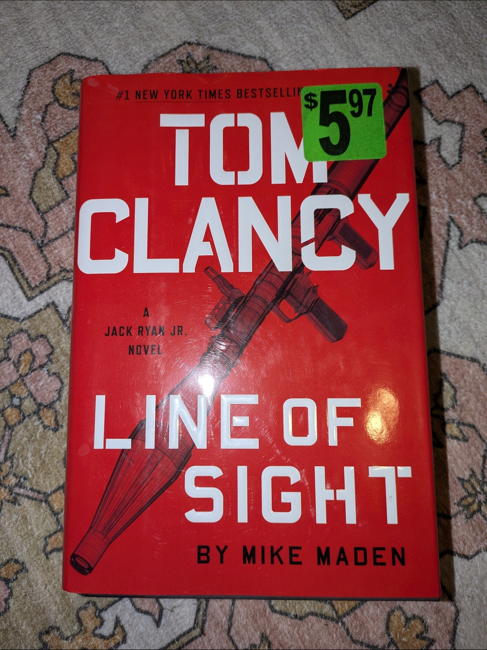 Tom Clancy "Line of Sight" Hardcover